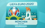 Logo de ville hĂ´te de Munich pour l'Euro-2020, le 27 octobre 2016