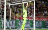 Le gardien allemand du PSG Kevin Trapp lors du match perdu face Ă Monaco