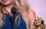 Tiffany Trump, la fille de Donald Trump, s'adresse à la Convention républicaine à Cleveland le 19 juillet 2016