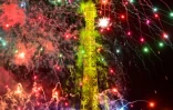 Feu d'artifice du 14-Juillet 2023 à la Tour Eiffel, à Paris