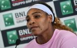 L'Américaine Serena Williams en conférence de presse lors du tournoi de Rome le 13 mai 2019