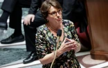 La ministre de l'Agriculture, Annie Genevard, s'adresse aux députés lors d'une séance de questions au gouvernement à l'Assemblée nationale, à Paris, le 15 juillet 2026