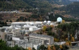 Vue de l'Onera, le centre français de recherche aérospatiale, le 18 octobre 2017 à Modane (Savoie) 