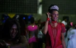La Bangay est la première école de samba qui se définit comme LGBT, à Rio de Janeiro le 11 avril 2022