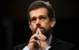 Le patron de Twitter Jack Dorsey est entendu devant la commission du Renseignement du Sénat américain le 5 septembre 2018  