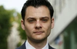 Damien Adam, élu député de la République en Marche (REM), le 13 mai 2017 à Paris