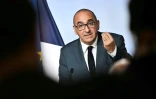 Le ministre de l'Intérieur, Laurent Nuñez, prononce un discours lors d'un point presse, à Paris, le 27 juillet 2026