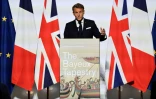 Emmanuel Macron lors de son discours au British Museum de Londres le 2 septembre 2026
