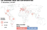 Le monde face au coronavirus