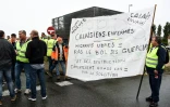 Manifestation d'habitants à Calais demandant le démantèlement du camp de migrants le 5 septembre 2016