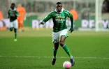 Le milieu Bakary Sako sous les couleurs de Saint-Etienne, le 17 mars 2012 au stade Geoffroy-Guichard