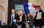 Marion Maréchal-Le Pen au soir des régionales le 13 décembre 2015 à Marseile