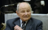 Jacques Servier, fondateur des laboratoires Servier, le 21 mai 2013 au tribunal de Nanterre