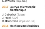 Le prix Nobel de chimie 2019