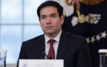 Le secrétaire d'Etat américain Marco Rubio lors d'une réunion avec des dirigeants du secteur pétrolier et gazier à la Maison Blanche, le 9 janvier 2026 à Washington