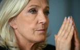 La candidate du Rassemblement national Marine Le Pen, à Moissac, en France, le 12 octobre 2026