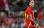 Jennifer Hermoso lors d'un match opposant l'Espagne au Brésil aux JO de Paris, à Marseille, le 6 août 2024