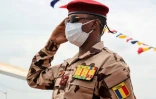 Le chef de la junte au Tchad, Mahamat Idriss Déby Itno, le 11 août 2021 à N'Djamena
