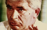 Le joueur d'échec russe Boris Spassky lors d'une conférence de presse avant son match contre l'Américain Bobby Fischer le 1er septembre 1992.
