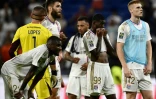 Le dépit des Lyonnais après la lourde défaite contre le PSG, le 3 septembre 2023 à Décines-Charpieu