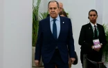 Le ministre russe des Affaires étrangères, Sergueï Lavrov, lors du sommet des BRICS à Rio de Janeiro, au Brésil, le 7 juillet 2025