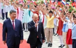 Vladimir Poutine et Xi Jinping à Pékin le 20 mai 2026