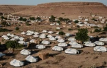 Vue sur le camp de réfugiés d'Oum Raqouba, au Soudan, abritant des Ethiopiens qui ont fui le conflit dans la région du Tigré
