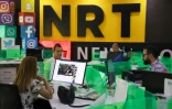 Dans la salle de rédaction de la radio-télévision Nalia (NRT), à Suleimaniyeh, au Kurdistan irakien, le 22 août 2020