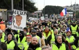 Des "gilets jaunes" manifestent à Béziers samedi 19 janvier 2019