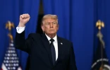 Le président américain Donald Trump, le 22 mai 2026 à Suffern, dans l'Etat de New York