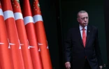 Le président turc Recep Tayyip Erdogan, le 21 août 2023 à Ankara