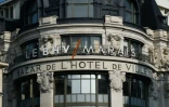 La façade du BHV-Marais, à Paris le 18 mars 2016