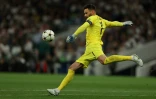 Le gardien français de Tottenham Hugo Lloris contre Marseille, le 7 septembre 2022 à Londres