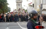 La manifestation des personnels de l'Éducation nationale à Saint-Denis a dégénéré en affrontements avec les forces de l'ordre le lundi 19 mai 2003