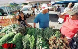 Pour les fruits et les légumes les Réunionnais sont  fidèles aux marchés forains qui se tiennent dans presque toutes les communes de l'île