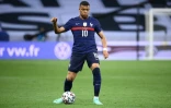 Kylian Mbappe avec la France contre Galles en match de préparation à l'Euro le 2 juin 2021 à Nice