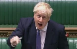 Le Premier ministre britannique à la Chambre des Communes à Londres le 21 octobre 2020