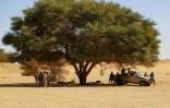 Des soldats nigériens dans le désert d'Iferouane, le 12 février 2020 