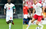Les attaquants sénégalais Sadio Mané et polonais Robert Lewandowski 