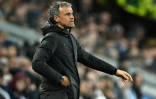 L'entraîneur du Paris Saint-Germain Luis Enrique, lors du match de son équipe sur le terrain d'Aston Villa en Ligue des Champions, le 15 avril 2025.