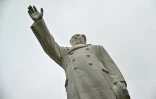 Une statue de Mao Zedong à Shijiazhuang, dans la province du Hebei, le 19 août 2026 dans le nord de la Chine