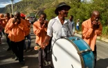 La "banda mocha", le 5 décembre 2021 à Chalguayacu, en Equateur