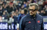 Fabien Galthié avant la victoire de la France face à l'Ecosse le 15 mars 2025 au Stade de France. "Sur un plan offensif, c'est vrai qu'on a touché du doigt pendant cette compétition quelque chose qui nous permettait de déséquilibrer les défenses", observe le sélectionneur des Bleus