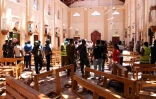 L'un des attentats a eu lieu dans l'église Saint-Sébastien à Negombo, dans le nord de Colombo, le 21 avril 2019