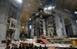 Messe de canonisation de la religieuse et missionnaire du XVIIIe siècle María Antonia de San José à la basilique Saint-Pierre, le 11 février 2024 au Vatican