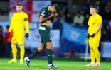 Le milieu de terrain espagnol de Manchester City Rodri quitte la pelouse après son carton rouge reçu contre les Norvégiens de Bodo-Glimt en Ligue des champions, le 20 janvier 2026