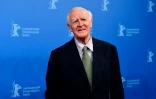 L'auteur britannique de romans d'espionnage John le Carre (David John Moore Cornwell) lors de la présentation à la Berlinale du film "The Night Manager" à Berlin le 18 fvrier 2016
