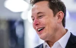 Elon Musk, fondateur de SpaceX, le 10 octobre 2019 au siège de sa société à Hawthorne (Californie)