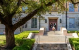 Sur le campus de l'université du Texas à Austin, le 22 février 2024