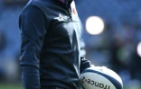 Le sélectionneur du XV de France Fabien Galthie avant le match Ecosse-France, comptant pour la 4e journée du Tournoi des six nations le 8 mars 2020 à Edimbourg